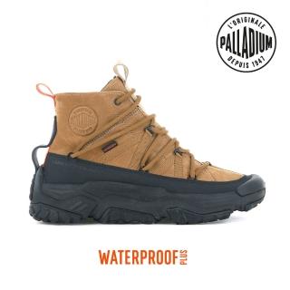 【Palladium】OFF GRID CRS NBK WP+皮革輪胎橘標防水靴-中性-棕(77986-237)