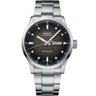 【MIDO 美度 官方授權】Multifort M先鋒系列 80小時動力機械錶 618年中慶(M0384301105100)