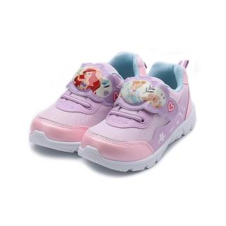 【Disney 迪士尼】17-21cm 小美人魚&長髮公主中童造型電燈鞋 紫 中大童鞋