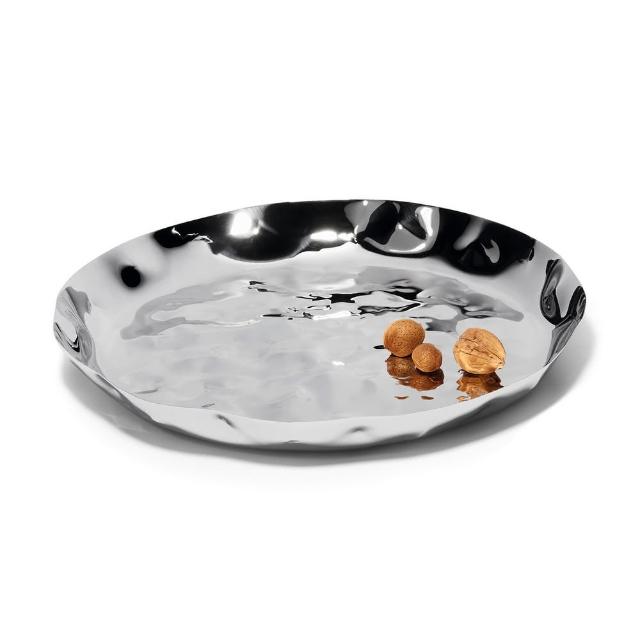 【PHILIPPI】Valencia不鏽鋼餐盤 鏡銀18.3cm(餐具 器皿 盤子)