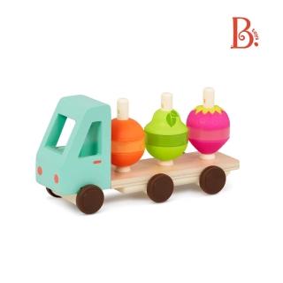 【B.Toys】疊高高鮮果切片拖板車