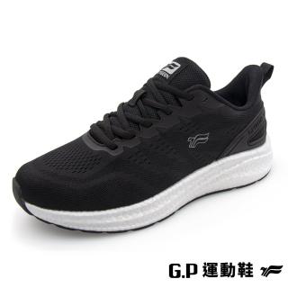 【G.P】女款無限輕彈運動鞋P0666W-黑色(SIZE:36-40 共二色)