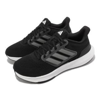 【adidas 愛迪達】慢跑鞋 Ultrabounce W 女鞋 黑 白 緩震 路跑 運動鞋 愛迪達(HP5787)