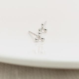 【Niloe】三角形純銀耳環 針式耳環 女款創新設計(925純銀 耳環 針式 造型)