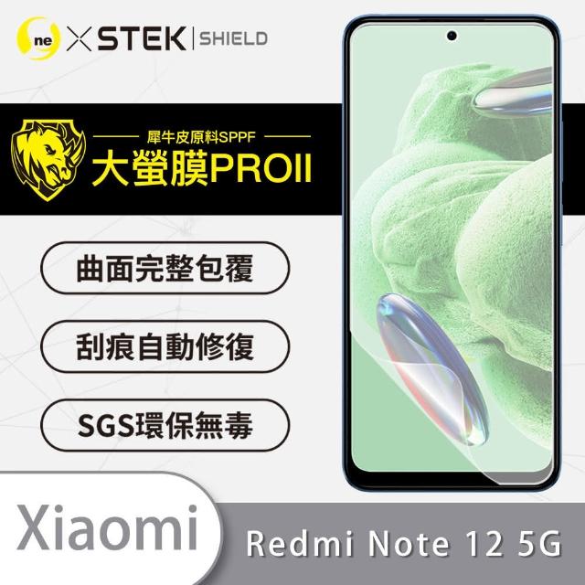 【o-one大螢膜PRO】Xiaomi小米 redmi Note 12 5G 滿版手機螢幕保護貼