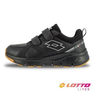 【LOTTO】男 SR600止滑健走鞋(黑-LT3AMR7170)