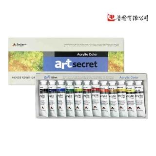 【AP】韓國秘密 12色壓克力顏料-20ml
