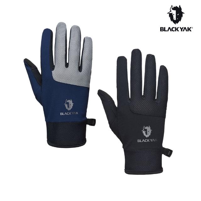 【BLACK YAK】HYPER LIGHT輕量手套[黑色/海軍藍]BYCB1NAN03(春夏 防曬手套 手套 中性款)
