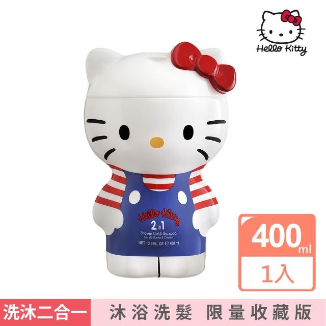 【HELLO KITTY】凱蒂貓2合1沐浴洗髮精 400ml(限量收藏版)