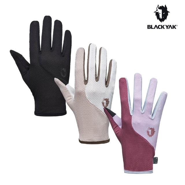 【BLACK YAK】女 MESH手套[黑色/紫色/淺卡其]BYCB1WAN01(春夏 防曬手套 運動手套 女款)