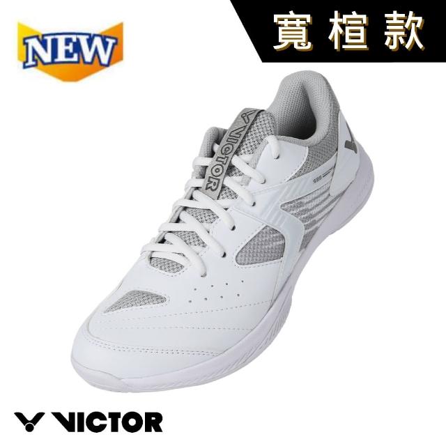 【VICTOR 勝利體育】羽球鞋 羽毛球鞋  寬楦(S35 A蒸餾白)