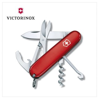 【VICTORINOX 瑞士維氏】瑞士刀 91mm/15用/紅(1.3405)