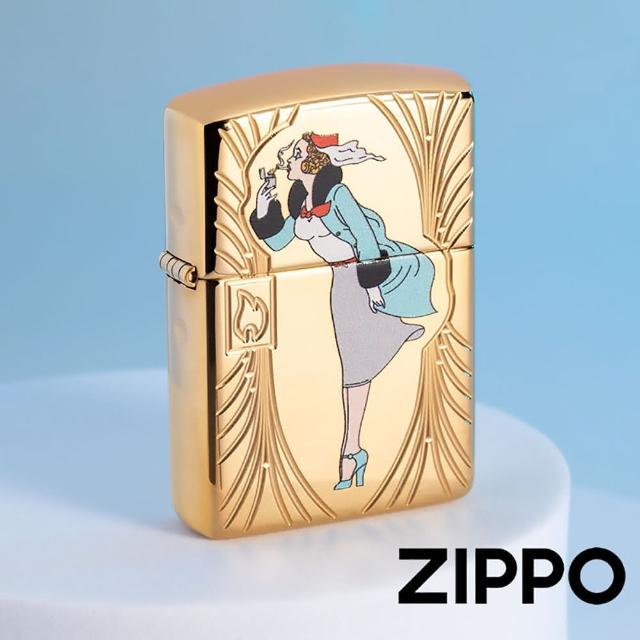 【Zippo】經典女郎85週年紀念防風打火機(美國防風打火機)