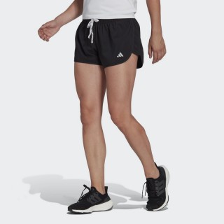 【adidas 愛迪達】運動服 短褲 女褲 RUN IT SHORT(HM4291)