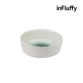【inFluffy】不規則寵物陶瓷碗(寵物餐碗)