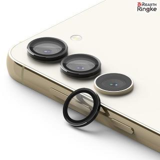 【Ringke】三星 Galaxy S23 / S23 Plus Camera Lens Frame Glass 鋼化玻璃鏡頭保護鋁框 黑(Rearth 鏡頭貼)