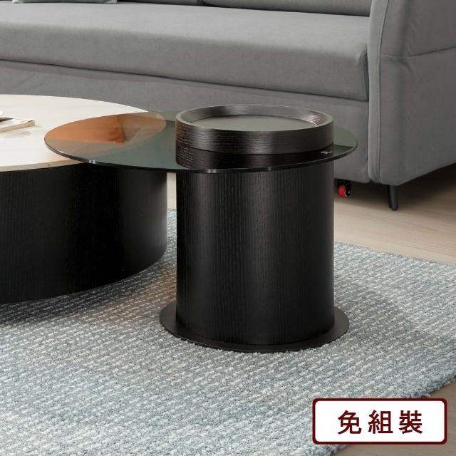 【AS 雅司設計】艾倫玻璃小茶几-60*60*40cm