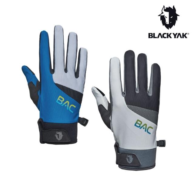 【BLACK YAK】ALPINE PRISM手套[藍色/淺卡其]BYCB1NAN0(春夏 防曬手套 運動手套 中性款)