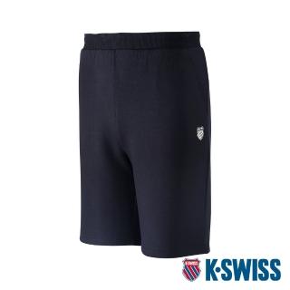 【K-SWISS】運動休閒短褲 Classic Shorts-男-黑(108047-008)