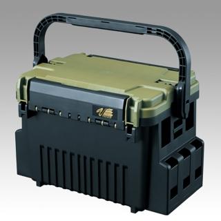【明邦】MEIHO VS-7090N 黑/綠色釣魚工具箱(#船釣置物箱 #工具箱 #釣魚工具箱 #耐重物 #耐衝擊)