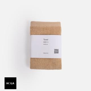 【HOLA】土耳其純棉方巾-稻穗黃30*30