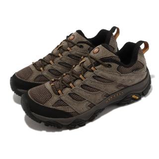 【MERRELL】登山鞋 Moab 3 GTX 棕 橘 男鞋 防水 越野 戶外 郊山 黃金大底(ML035805)