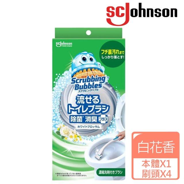 【SC Johnson】日本SC Johnson 水溶性馬桶清潔刷 白花香