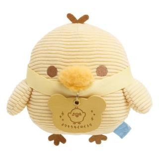【San-X】拉拉熊 懶懶熊 療癒系列 燈芯絨絨毛娃娃 小黃雞(Rilakkuma)