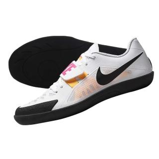 【NIKE 耐吉】ZOOM RIVAL SD 2 男女擲部鞋-附鞋袋 競賽 白黑橘螢粉(685134-102)