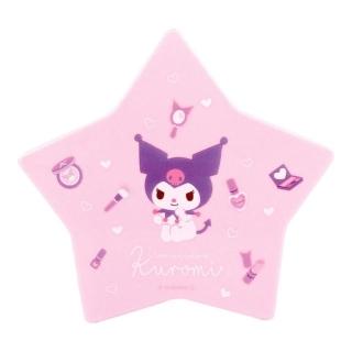 【小禮堂】酷洛米 塑膠星型收納盒 - 紫裝扮款(平輸品)