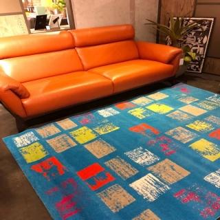 【Fuwaly】德國Esprit home 遊憩地毯-160x225cm ESP8024-04(現代 繽紛 格子 起居室 書房)
