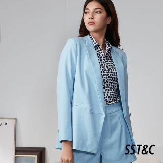 【SST&C 出清３５折】淺藍色休閒西裝外套8161907002