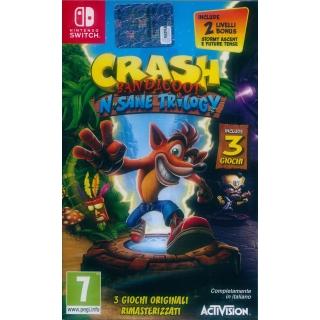 【Nintendo 任天堂】NS Switch 袋狼大進擊瘋狂三部曲 Crash Bandicoot N.Sane Trilogy(英日文歐版)