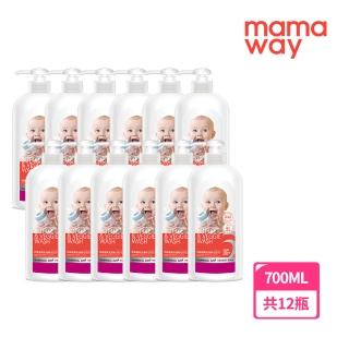 【mamaway 媽媽餵】奶瓶蔬果洗潔精 一箱(700ml×12)