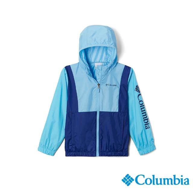 【Columbia 哥倫比亞】童款-Lily BasinUPF40防曬外套-藍色(USG31430BL)