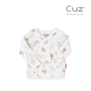 【Cuz】天空馬戲團-有機棉反摺袖肚衣(0-3m)