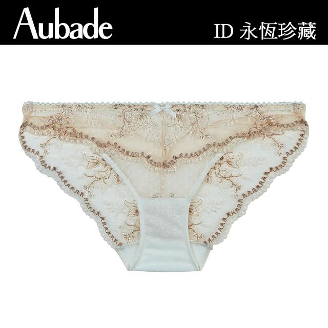 【Aubade】永恆珍藏蕾絲三角褲-ID(白)
