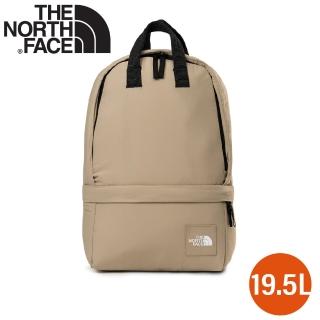 【The North Face】19.5L 雙肩包《卡其》3VXP/簡約戶外休閒後背包/電腦包/登山包(悠遊山水)