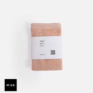 【HOLA】土耳其純棉方巾-礦石粉30*30