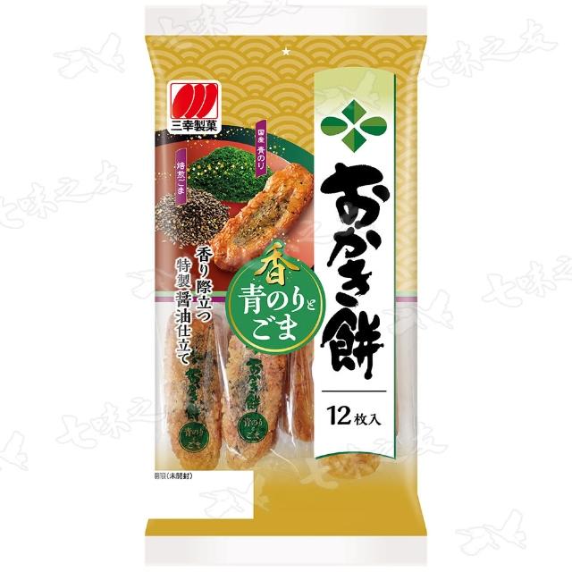 【三幸製果】海苔芝麻風味米果 90g