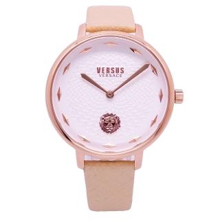 【VERSUS】VERSUS VERSACE凡賽斯精品美感女性優質腕錶-白+玫瑰金-VSP1S2221