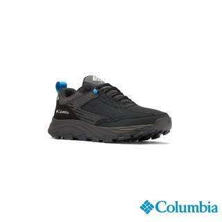 【Columbia 哥倫比亞官方旗艦】男款-HATANAOutdry防水健走鞋-黑色(UBM06590BK)