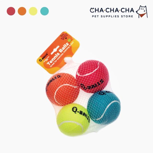 【chachacha】寵物 可浮水 網球 4入(M號)