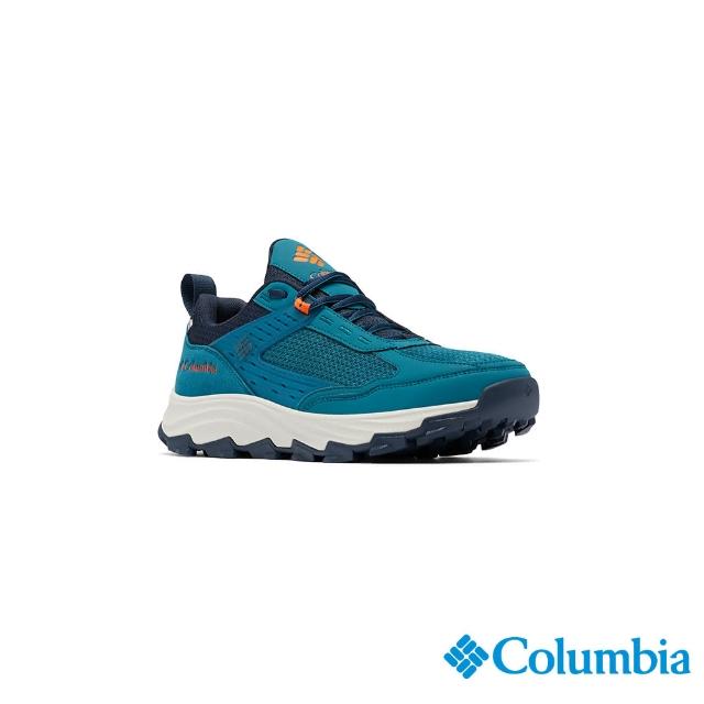 【Columbia 哥倫比亞官方旗艦】男款-HATANAOutdry防水健走鞋-湖水藍(UBM06590AQ)