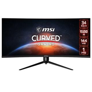【MSI 微星】Optix MAG342CQR 34型 UWQHD 144Hz 電競曲面螢幕(21:9/1ms/HDR/1500R)
