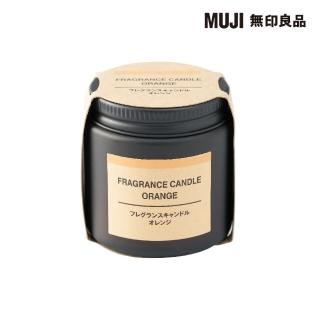 【MUJI 無印良品】芬香蠟燭.橙香香味/85g