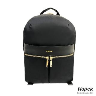 【KOPER】輕舞魅力-質感輕量後背包 時尚黑(MIT台灣製造)