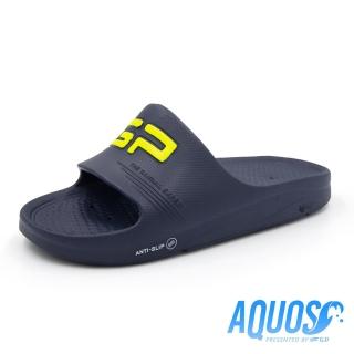 【G.P】AQUOS透氣防滑排水機能拖鞋A5220-藍色(SIZE:L-XXL 共五色)