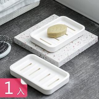 【Dagebeno荷生活】日式雙層防滑排水香皂盒 防浸水洗手台肥皂盒(1入)