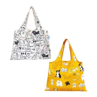 【Prairie Dog】日本設計包 - 狗狗系列(環保購物袋、超耐重、可變換大小)